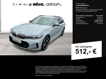 BMW 330i xDrive TOURING M SPORT LC PROF PANO AKUSTIK