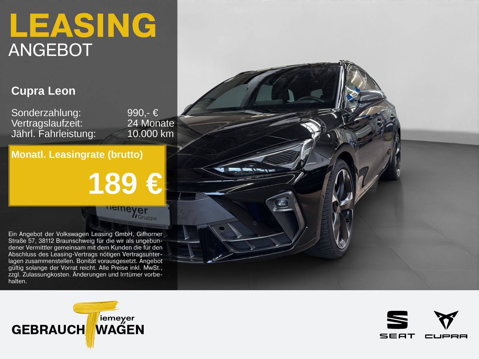 Cupra Leon Sportstourer 2.0 TDI DSG AHK KAMERA SUPERSP
