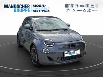 Fiat 500e La Prima 360+Kam.+KeyLess+LED+Navi+Pano