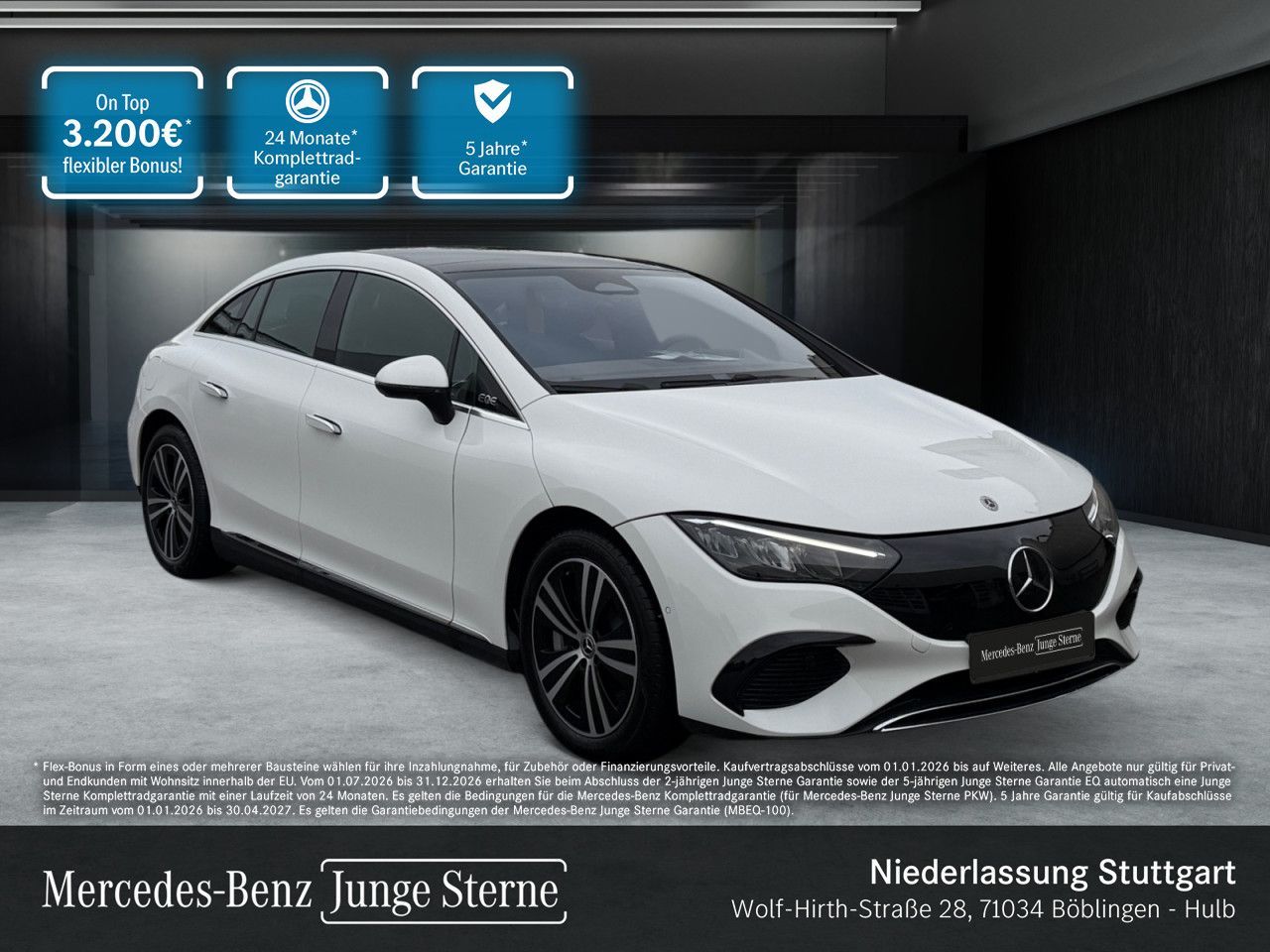 Mercedes-Benz EQE 300 PROGRESSIVE ADVAN+/PANO/BURM/22KW/DISTR/