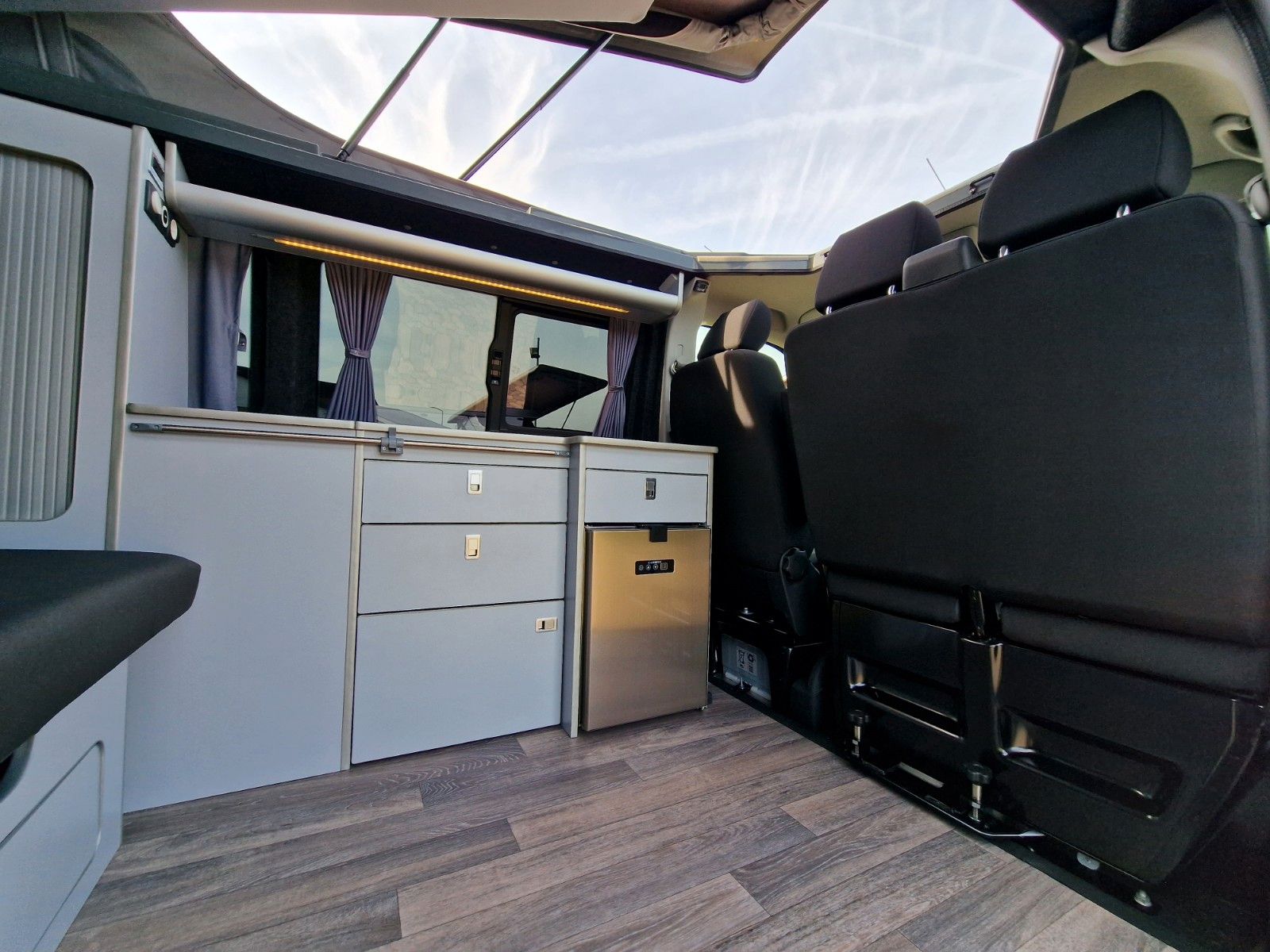 Volkswagen T6.1 wie California AUFSTELLDACH KÜCHE NEUAUSBAU foto 7