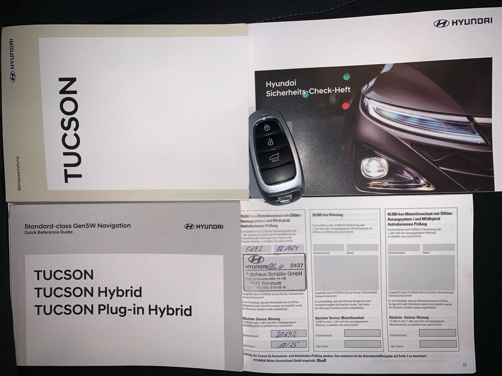 Fahrzeugabbildung Hyundai TUCSON 1.6 T-GDI 7-DCT Trend Mild-Hybrid el.HK K