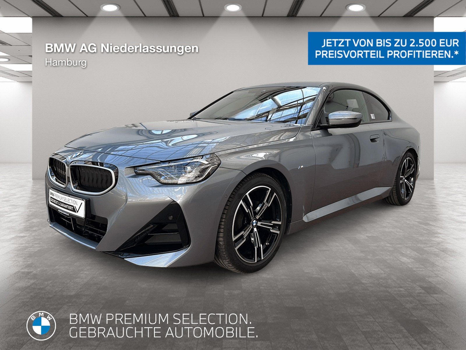 BMW 218i Coupé M Sport Navi Kamera LED Sitzheizung