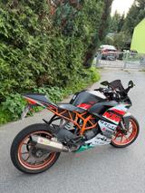 KTM RC125 mit Akrapovic - SPORTLER VON 81 BIS 125 CCM