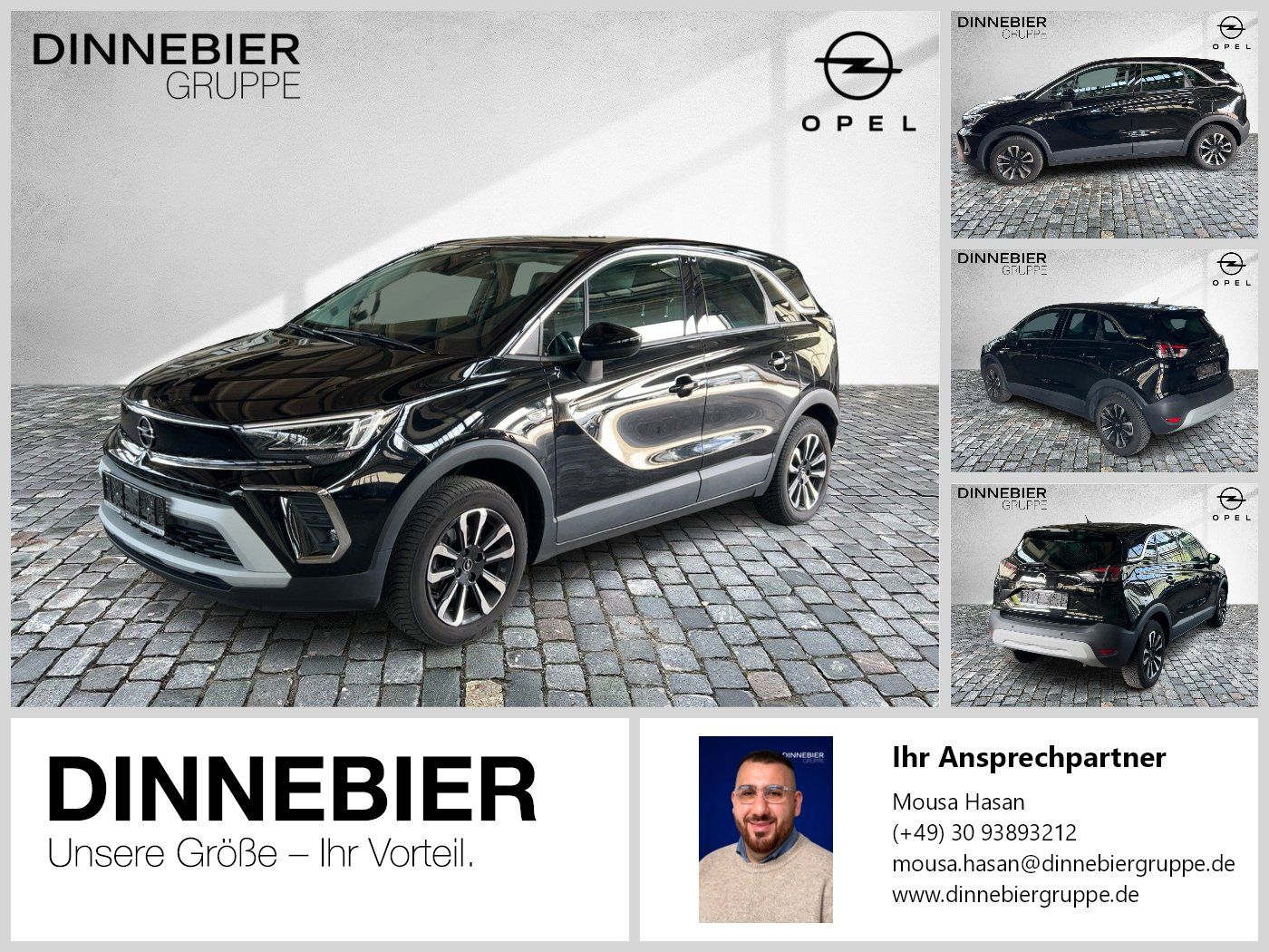 Opel Crossland Elegance LED+Kamera+Winterpaket