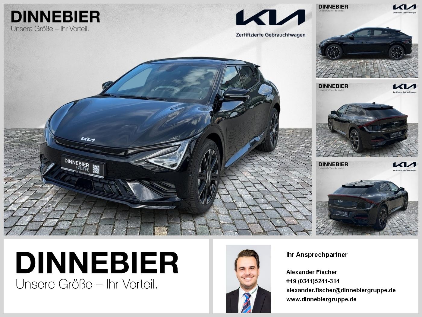 Kia EV6 GT-Line AWD+Glasdach+360°Kamera+LED+Navi