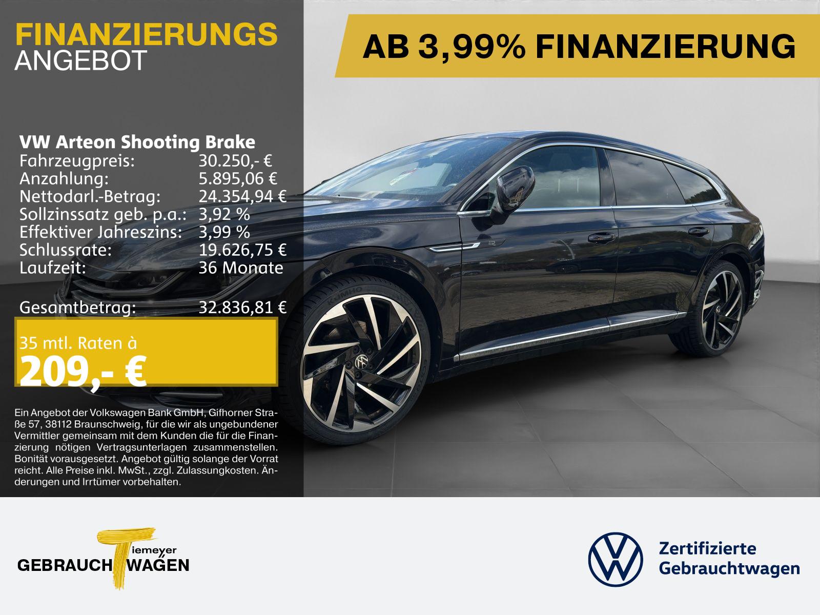 Volkswagen Arteon Shooting Brake 2.0 TDI 4M R-LINE LM20 AHK