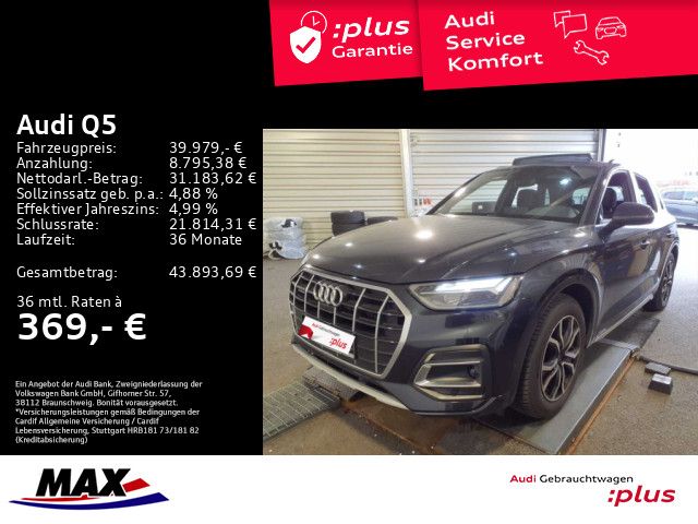 Q5 50 TFSI e QUATTRO ADVANCED LED+AHK+PANO+LUFT+