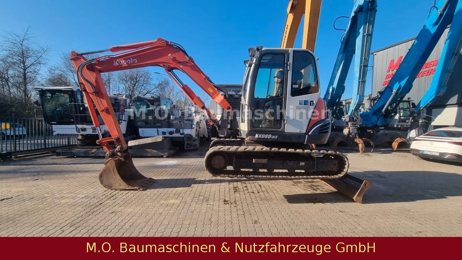 Fahrzeugabbildung Kubota KX 080-3 / SW / Hammerline /