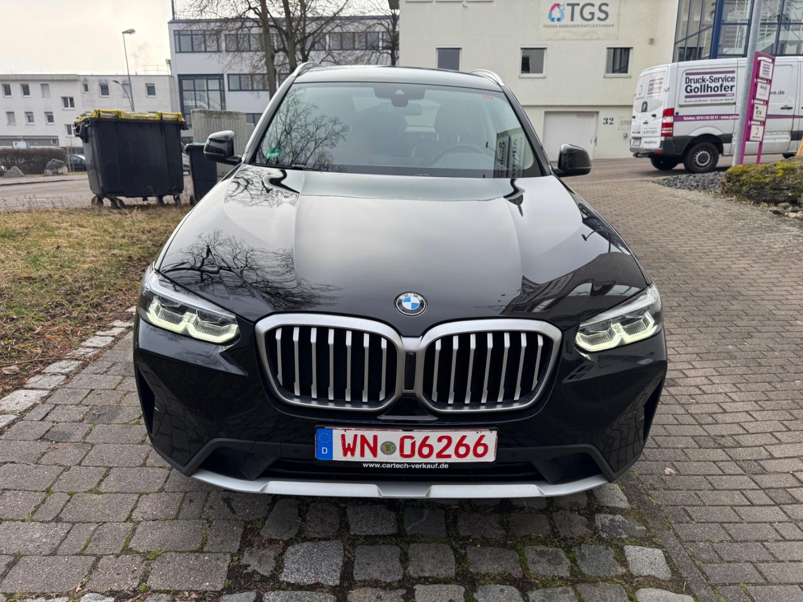 BMW X3 2.0 xd innen braun AHK 1Hd EU 6d BMW Service