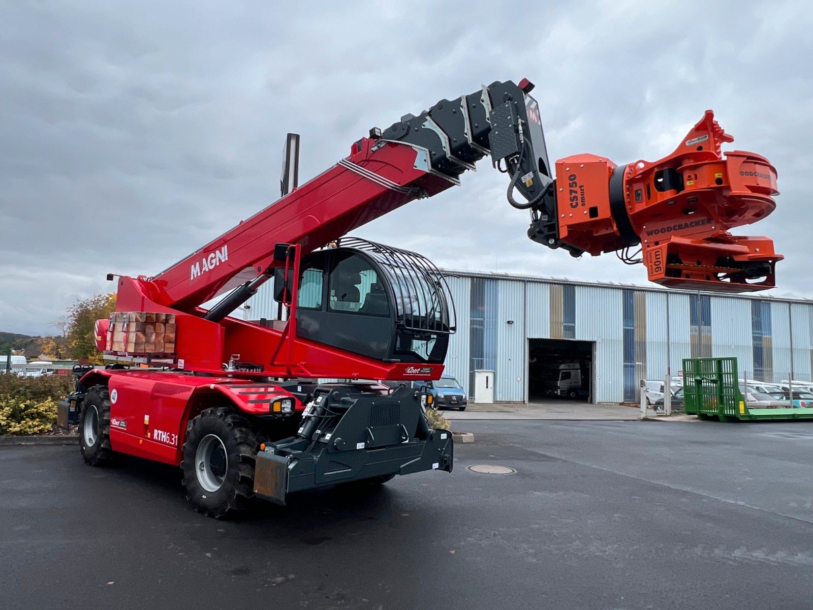 Fahrzeugabbildung Andere Magni RTH 6.31 SH / Fällkran 2 / Westtech CS750