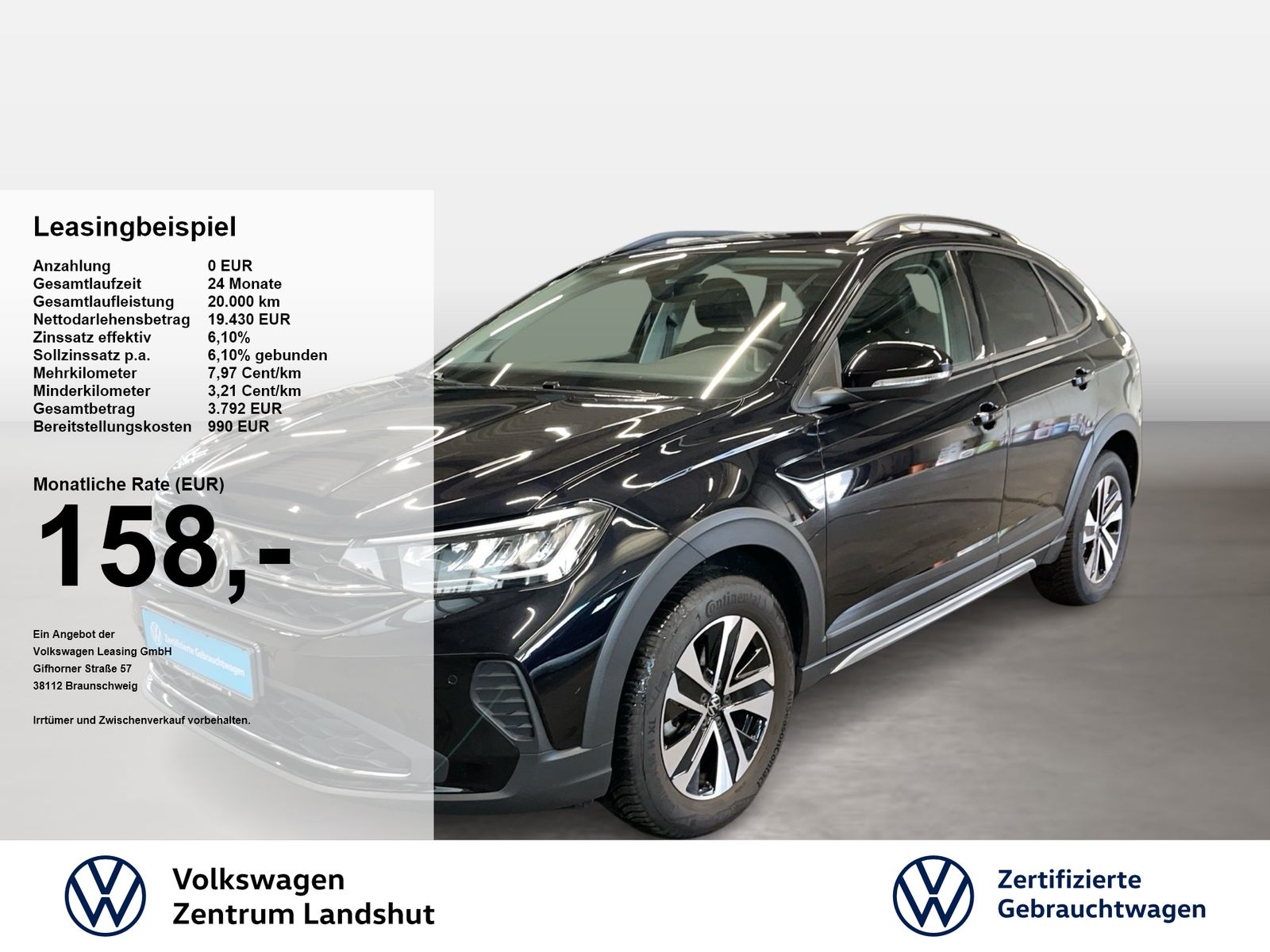 Volkswagen Taigo 1.0 TSI Life Energy 2xKlima ACC Kam. LED