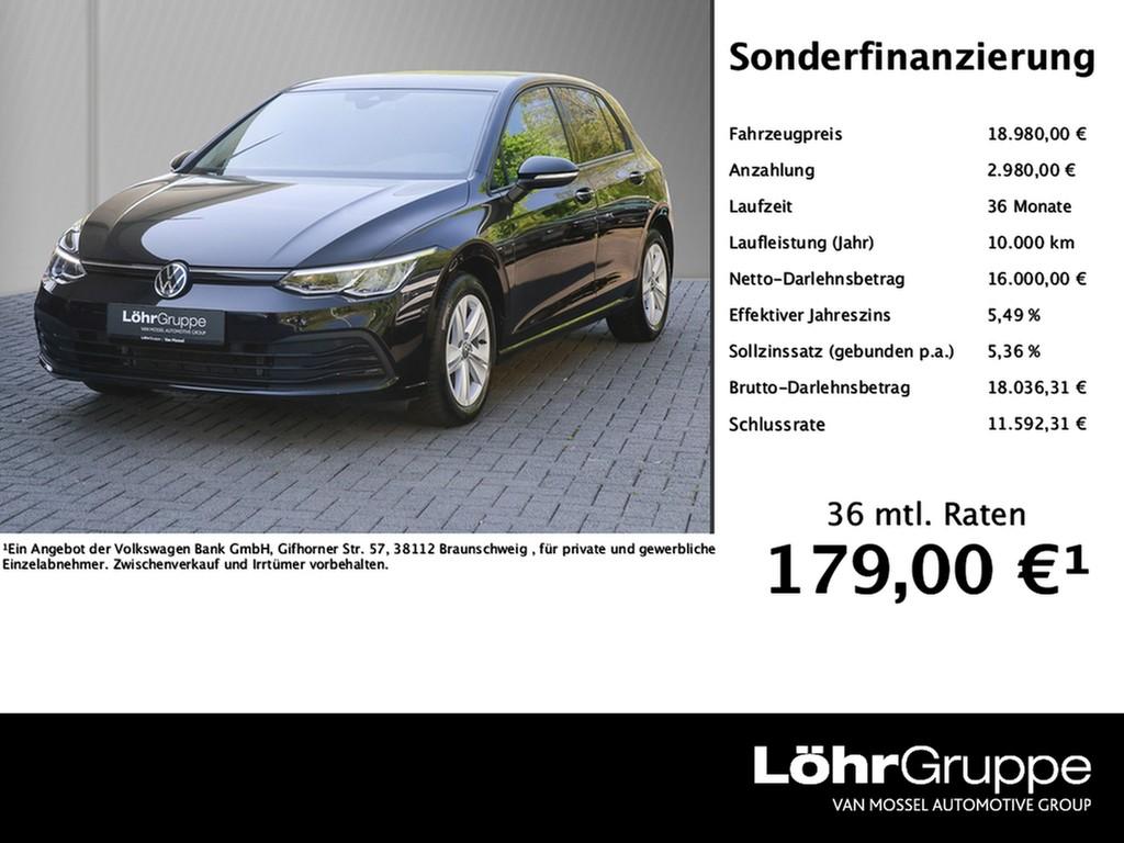 Volkswagen Golf 1.5 TSI Life Navi., Tel., RFK, App-Con., PD