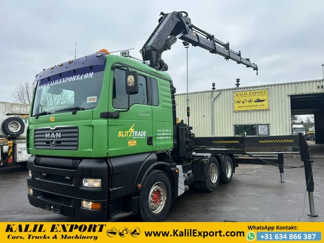 MAN TGA 28.410 Hiab 400 E-5 Crane Good Condition