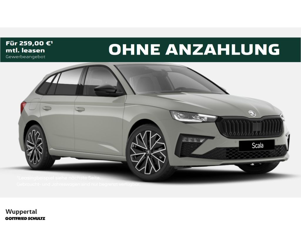 Skoda Scala BALANCE 1 5 TSI DSG AHK NAVI LED