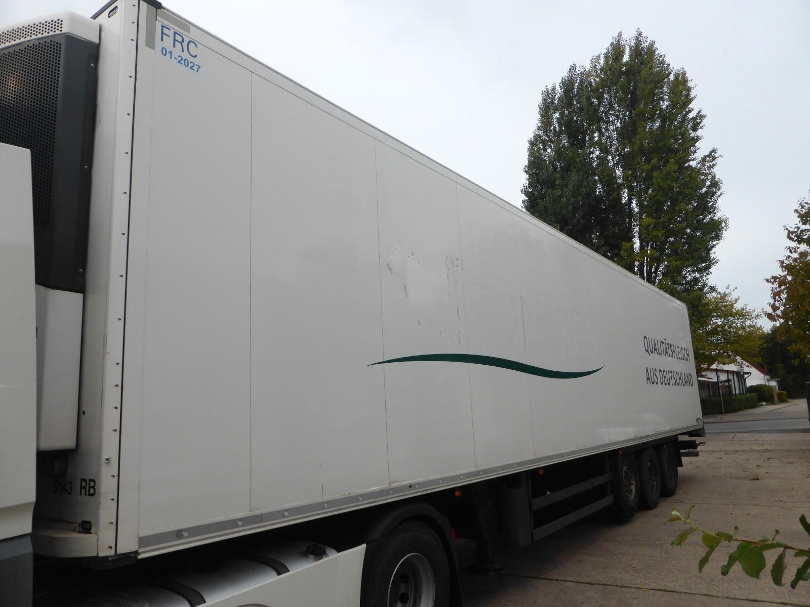 Schmitz Cargobull SLXe 200 Thermo King,Rohrbahn  mit Rohbahn