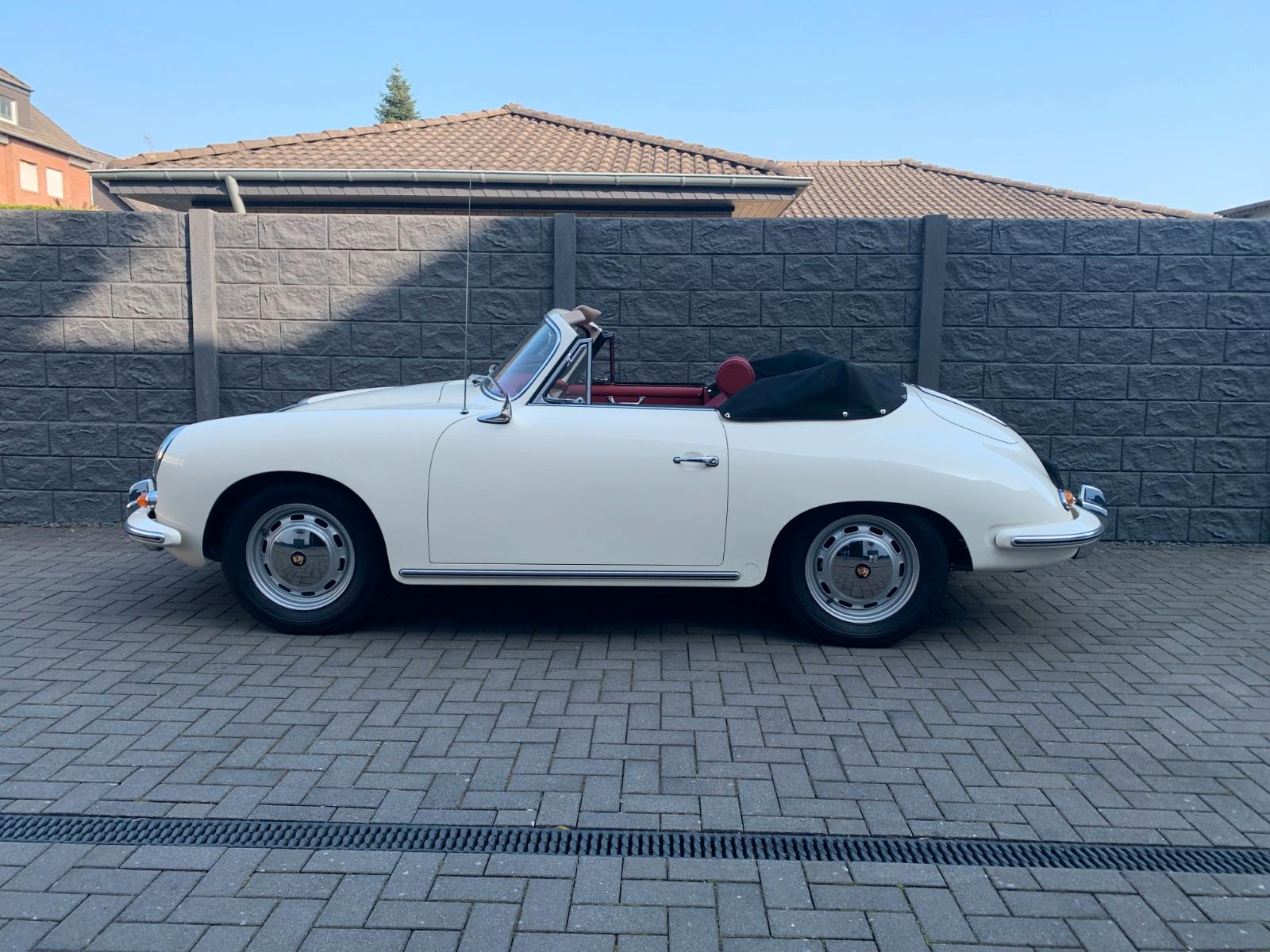 Porsche 356 Cabrio T6 1600 S mit Scheibenbremse
