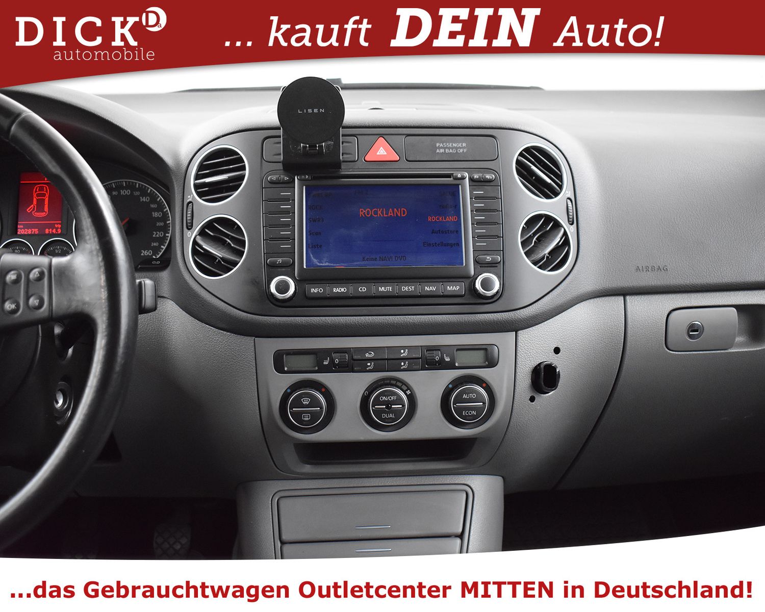 VW Golf Plus V 2.0TDI Comf NAVI+XEN+SHZ+TEM+PDC+AHK - Image 15