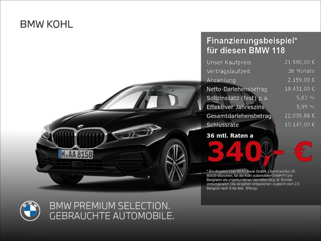 BMW 118 i Advantage Klimaautomatik Sitzheizung DAB T