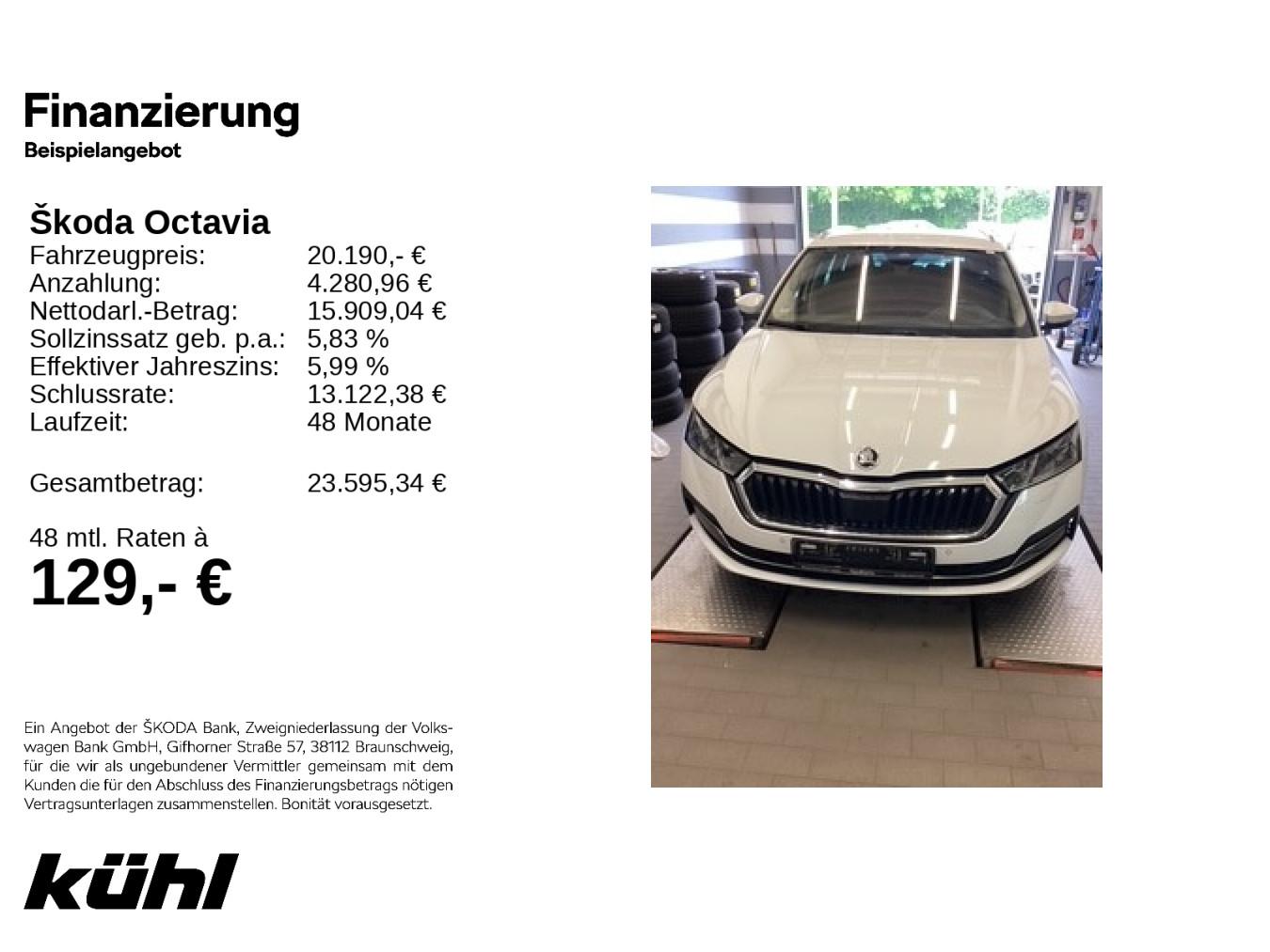 Skoda Octavia Combi 2.0 TDI DSG Style Navi,DCC,Lenkrad