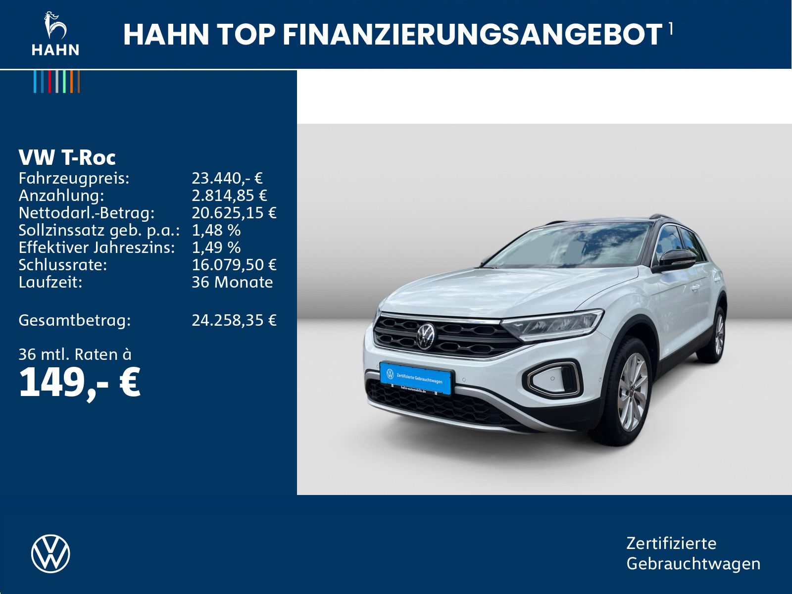 Volkswagen T-Roc 1.0TSI Life AHK Navi LED SHZ Parklenk App foto 2