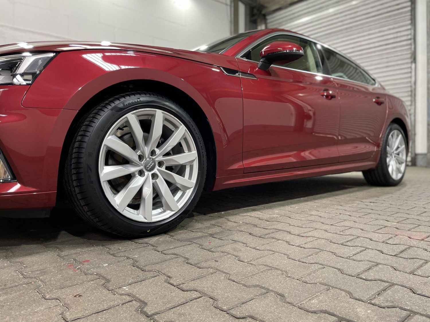 Fahrzeugabbildung Audi A5 Sportback design #Matrix#Virtual#Leder