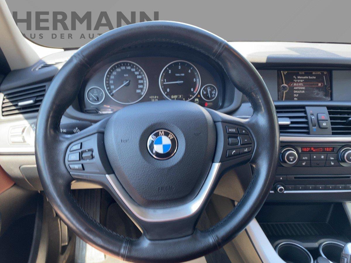 BMW X3 xDrive 20d AHK*CAM*LED*NAVI*SHZ*2xKlima*AHK