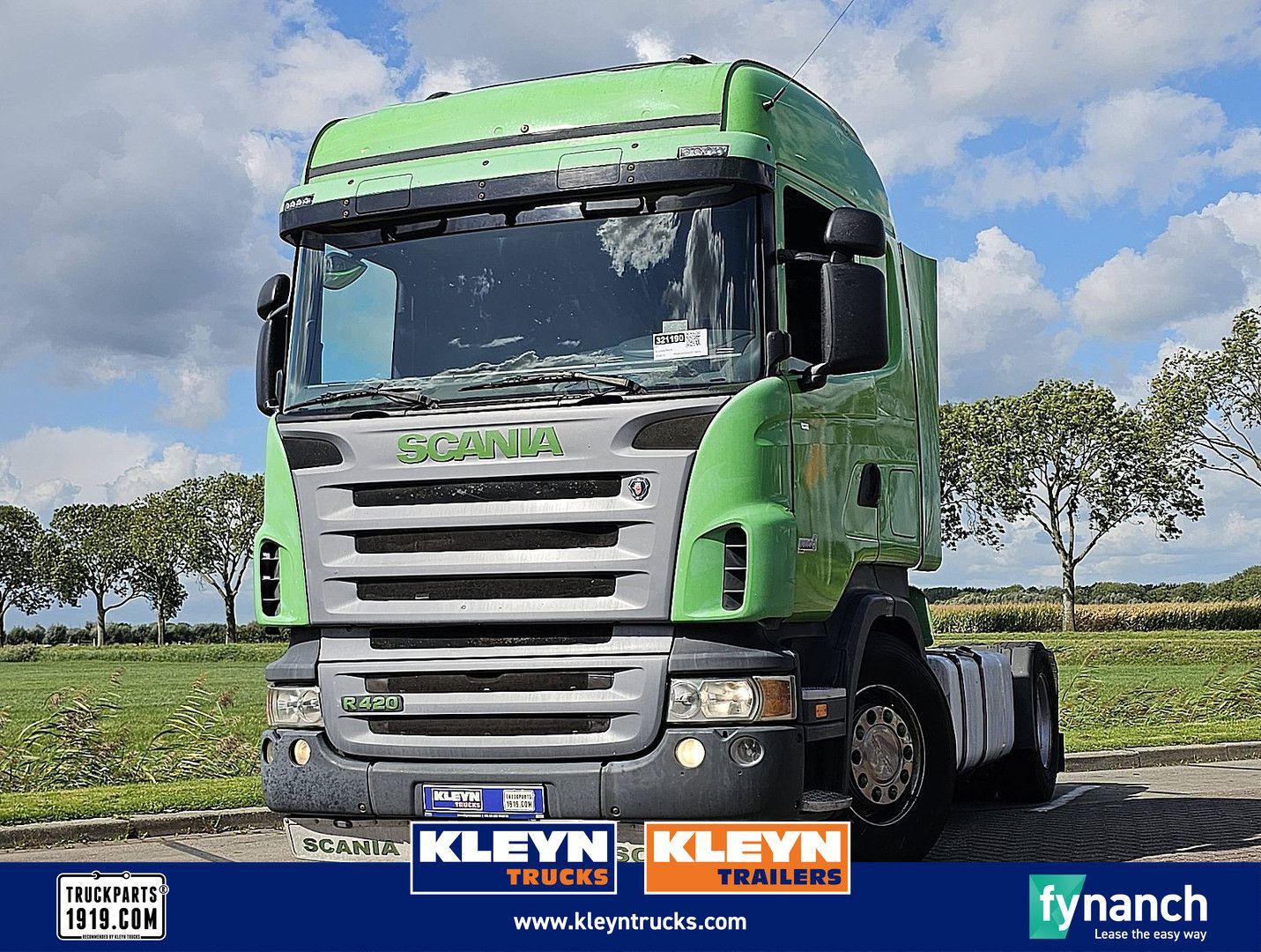 Scania R420 HIGHLINE MANUAL