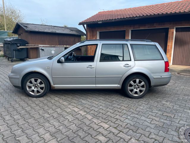 Volkswagen VW Golf 4 IV Kombi 1,9 TDI, Silber