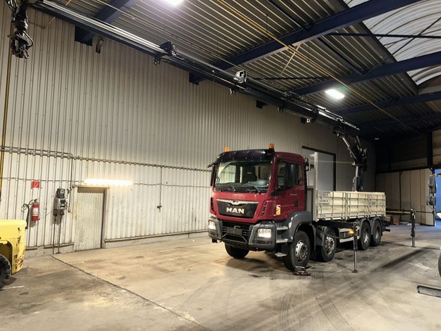 MAN TGS 35.420 8x4 + CRANE HIAB X-HIPRO 302 EP-5 - 1