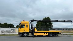 Mercedes-Benz Actros 1831 Abschlepper MKG Ladekran 3 Ausschübe
