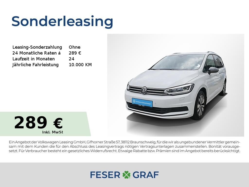 Volkswagen Touran 1.5 TSI Goal DSG 7Si AHK LED Navi Sitzh foto 1