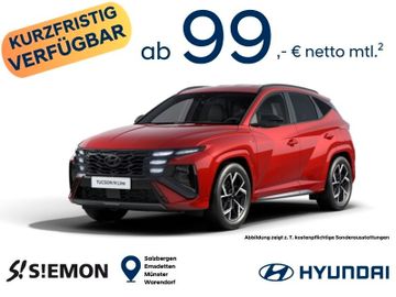 Hyundai Leasingangebot: Hyundai TUCSON N-Line 1.6 T-GDI 110 kW MY26 7-Gang-DCT