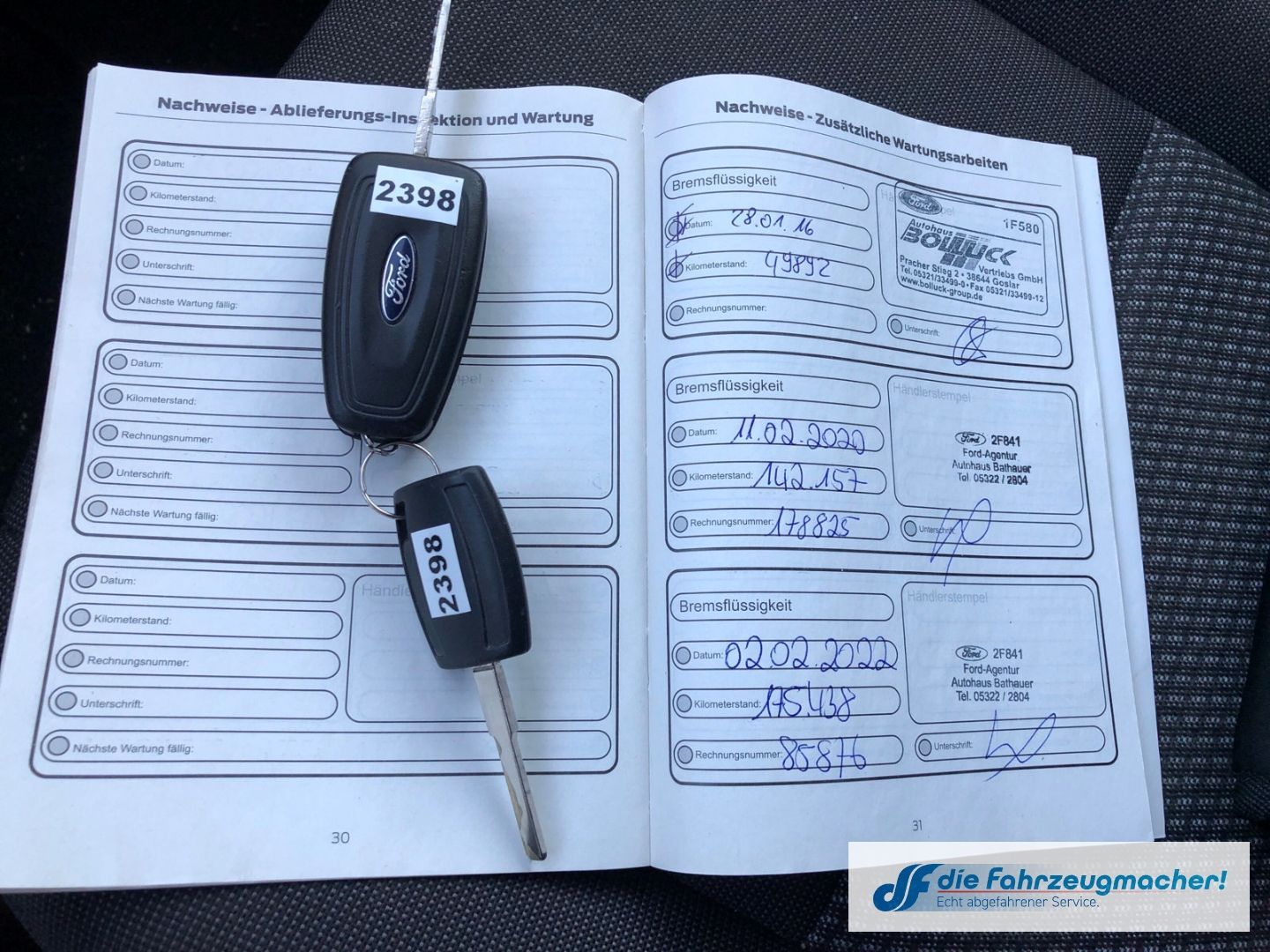 Fahrzeugabbildung Ford Transit Custom Kombi 300 L1 2.2 TDCi *2398 *KLIM