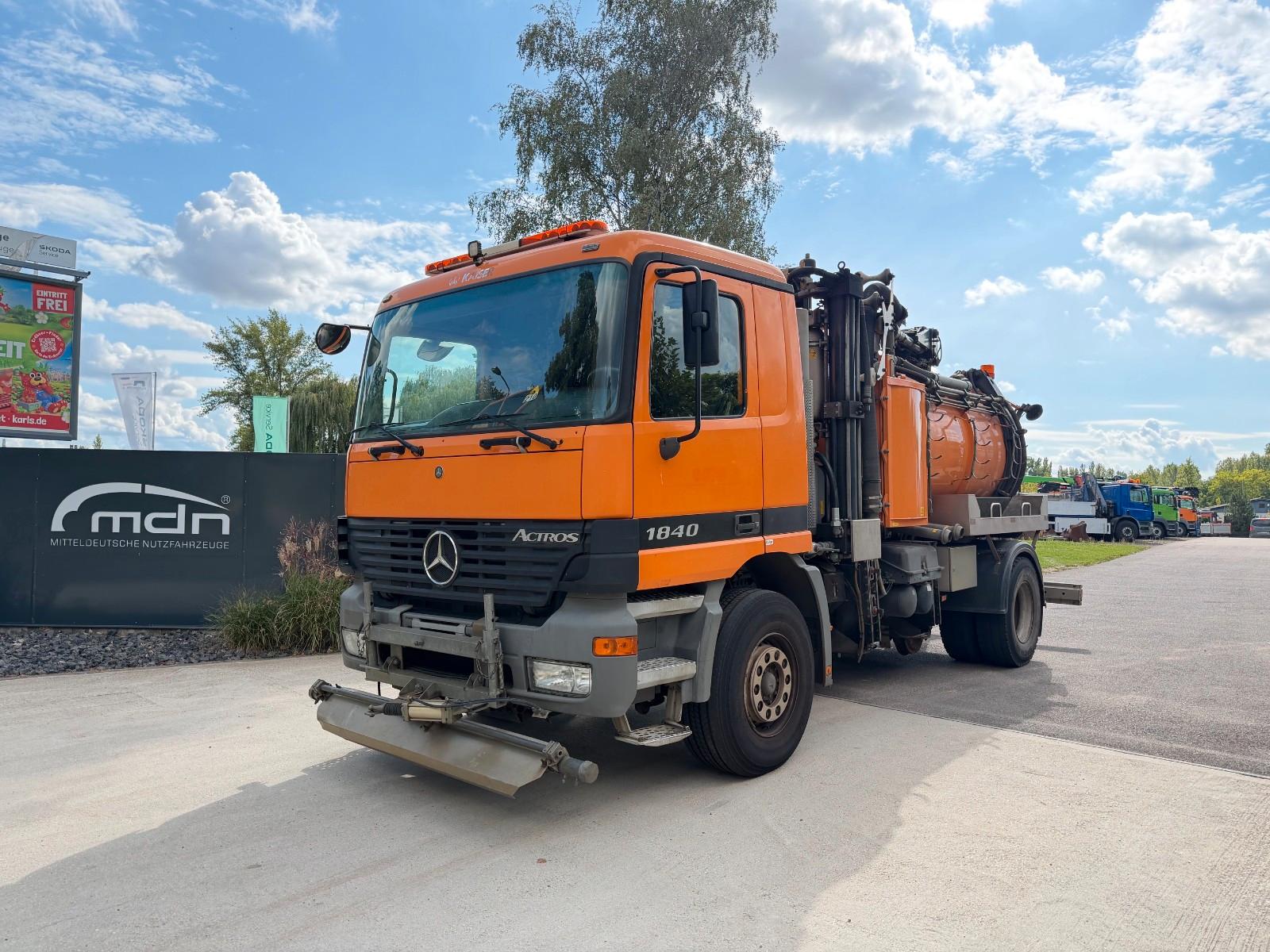 Mercedes-Benz Actros 1840 Kaiser Saug-Druck Kombi 2-WEGE