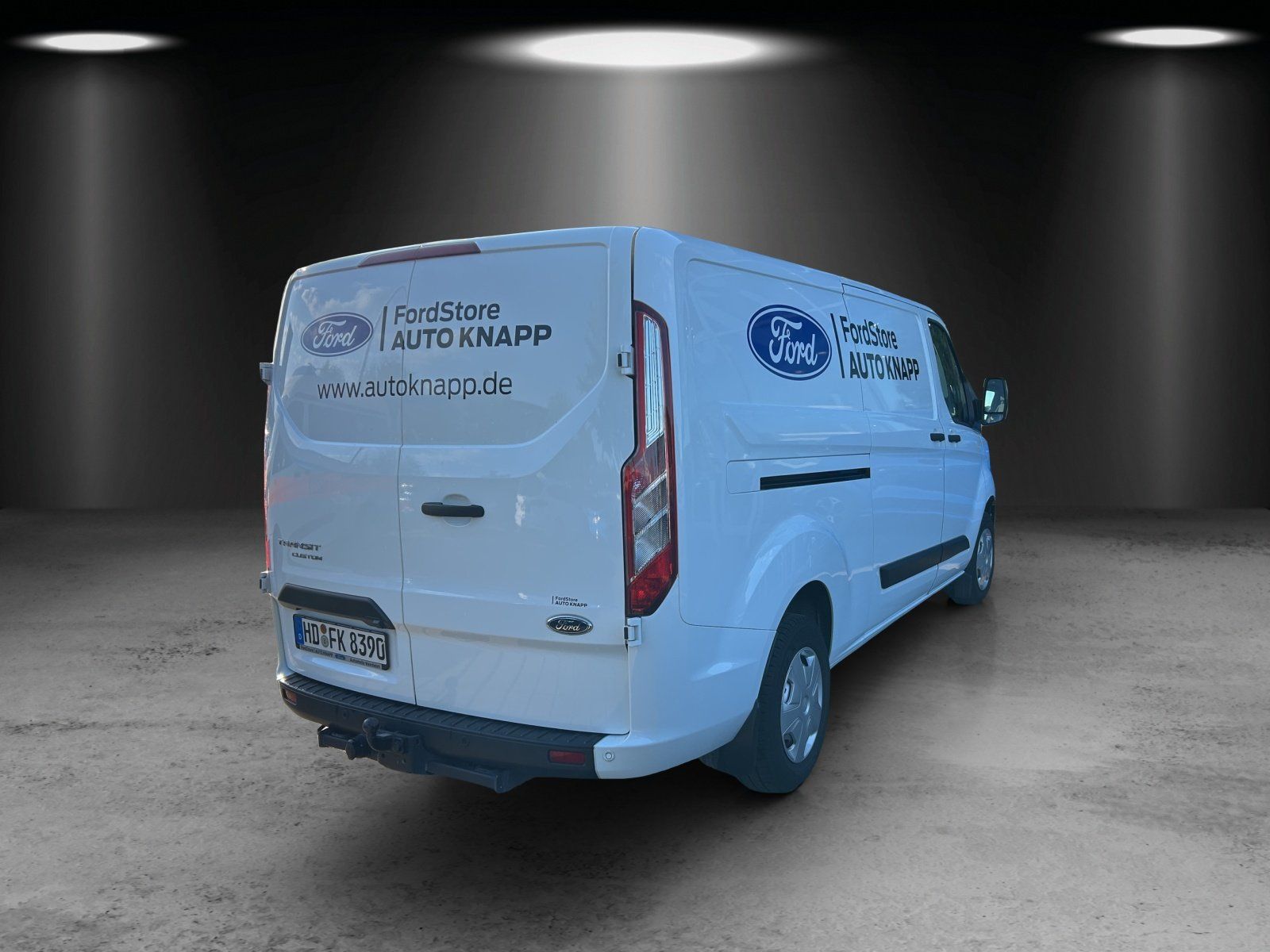 Fahrzeugabbildung Ford Transit Custom Kasten L2 Trend AHK Kamera GJR