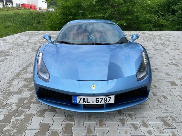 Ferrari 488GTB-AZURO BLUE-GARANTIE-CARBON-RACING-JBL-360