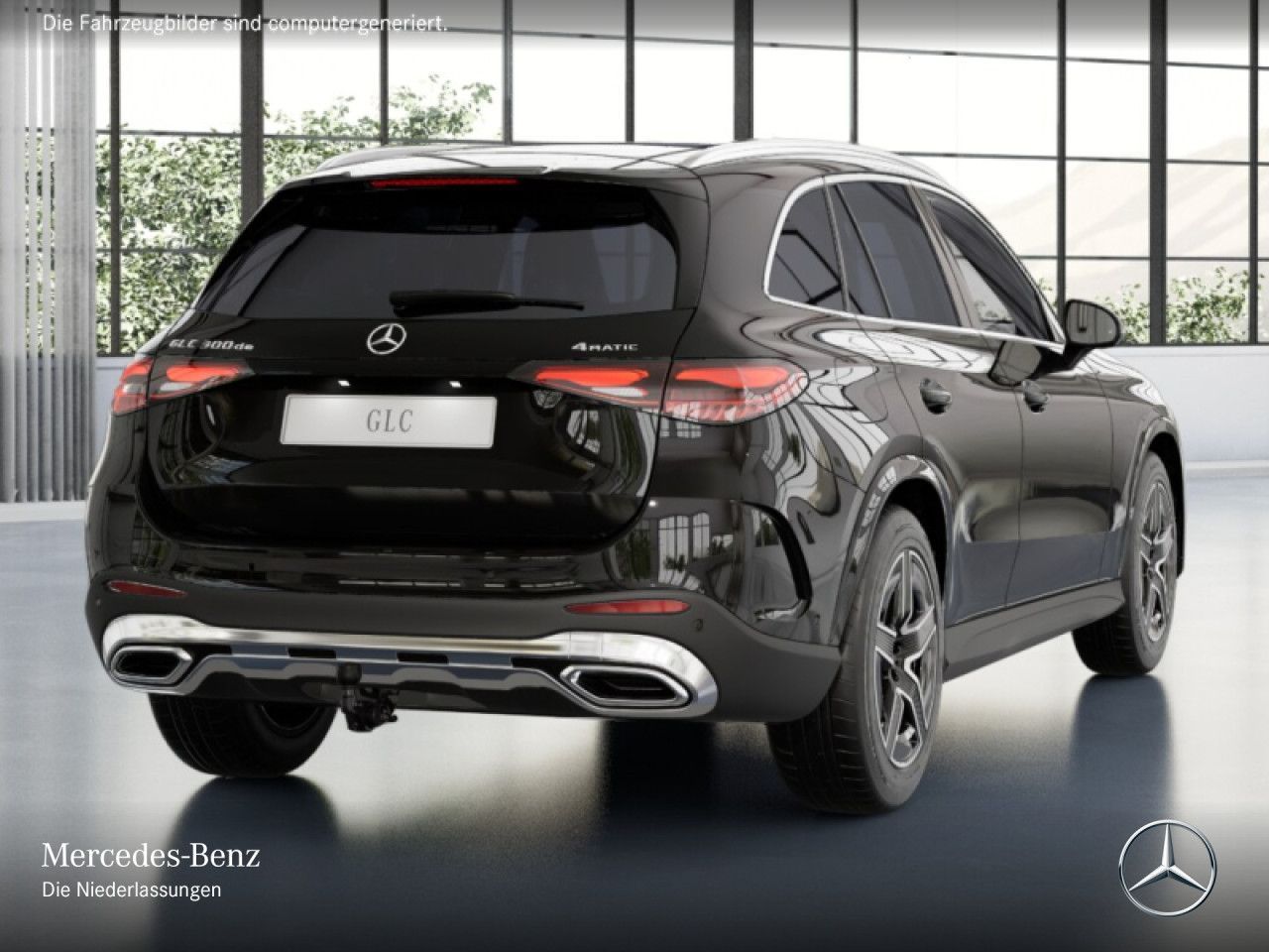 Mercedes-Benz GLC 300 de 4M AMG+PANO+360+AHK+LED+TOTW+KEYLESS foto 4