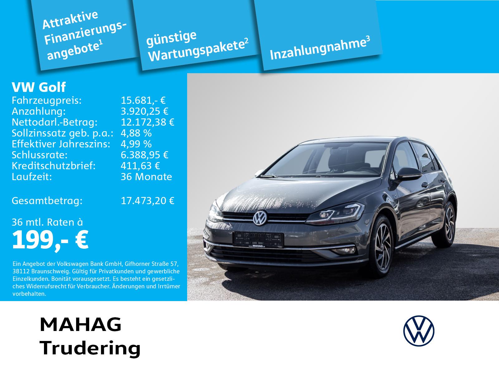 Volkswagen Golf VII 1.5 TSI JOIN Navi LED R-KAM ACC 16" 6-G