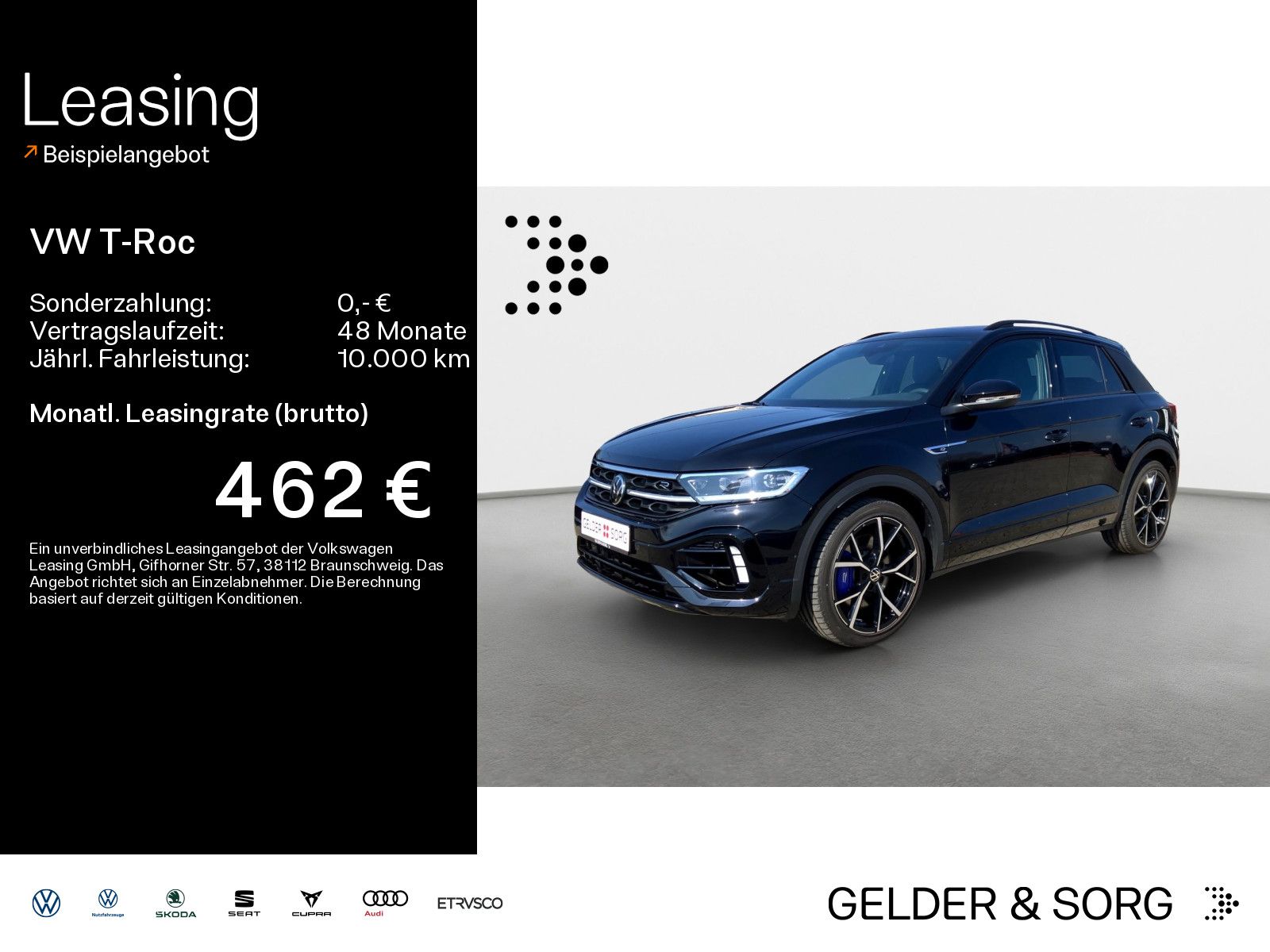 Volkswagen T-Roc R 2.0 TSI 4Motion Matrix*AHK*RFK*Pano*ACC