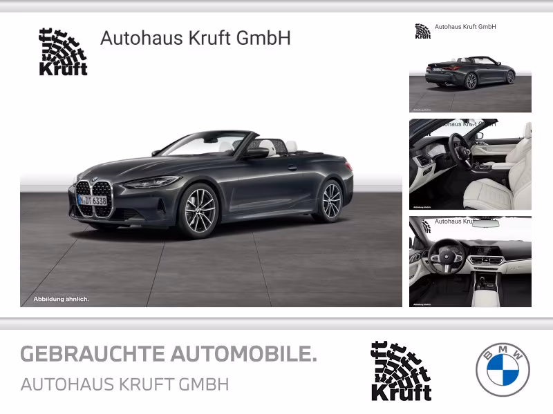 BMW 420i Cabrio LEDER+LC PROF+HUD+HIFI+INDIVIDUAL