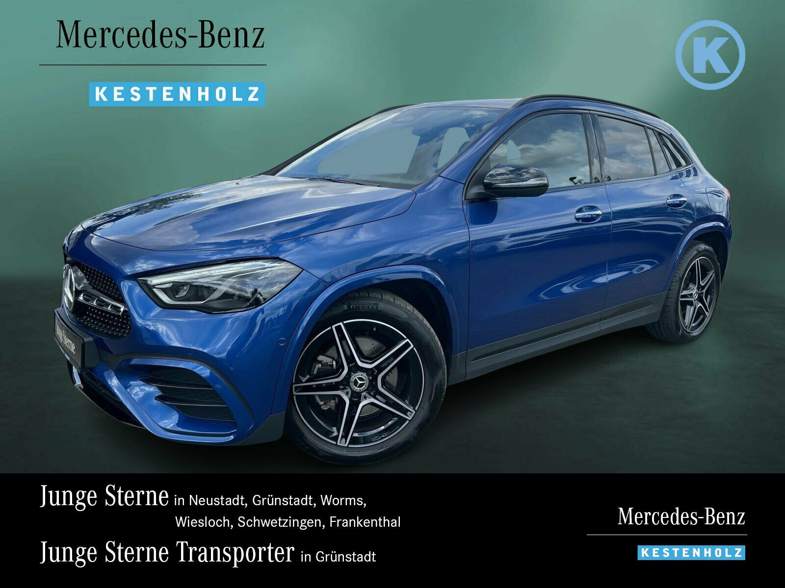MERCEDES-BENZ GLA 200 d AMG+NIGHT+KAMERA+KEYL+SOUND+EASYP+MLED