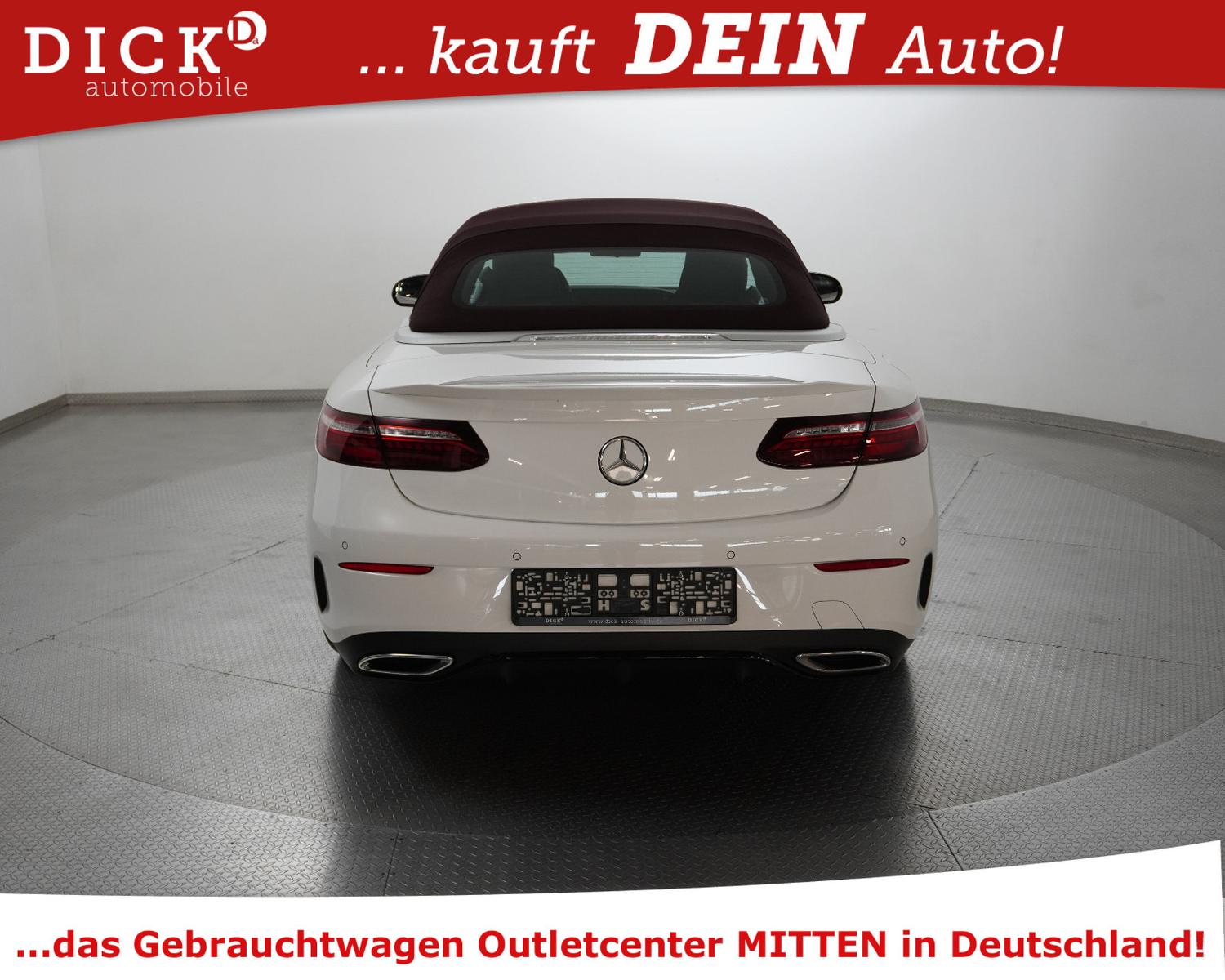 Mercedes-Benz E220d Cabrio 2X AMG NIGHT+WIDESC+STNDHZ+BURM+20"