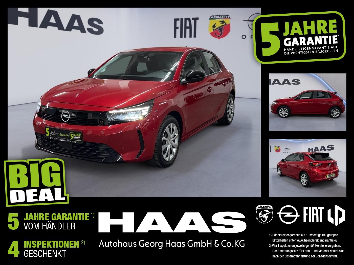 Opel Corsa F 1.2 Edition, Klima, Allwetterreifen,