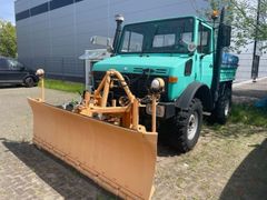 Unimog 424 U 1200 großes Getriebe, Kipper 3 Seiten