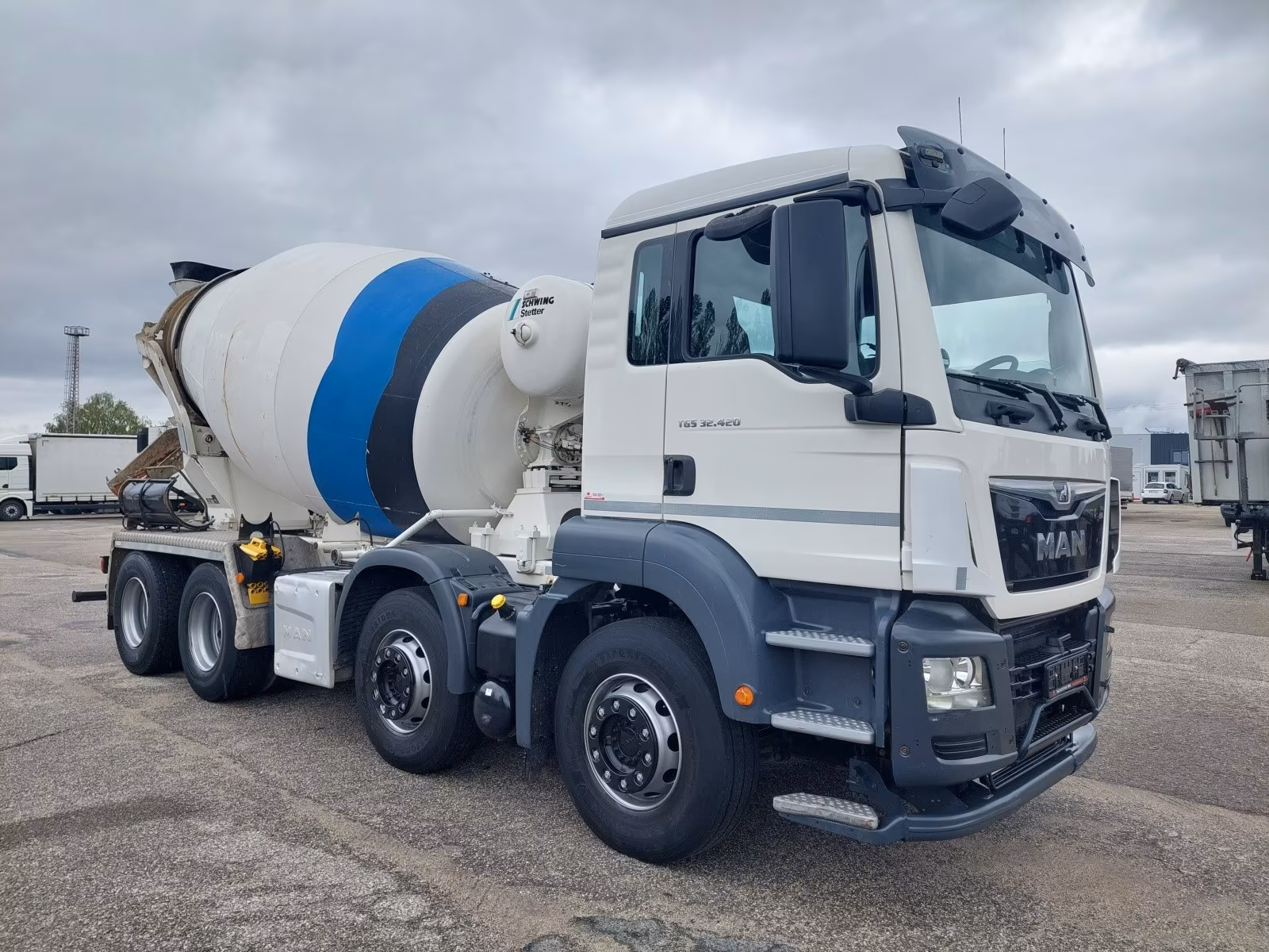 MAN TGS 32.420 BB mix Stetter 9m3 nach Servis