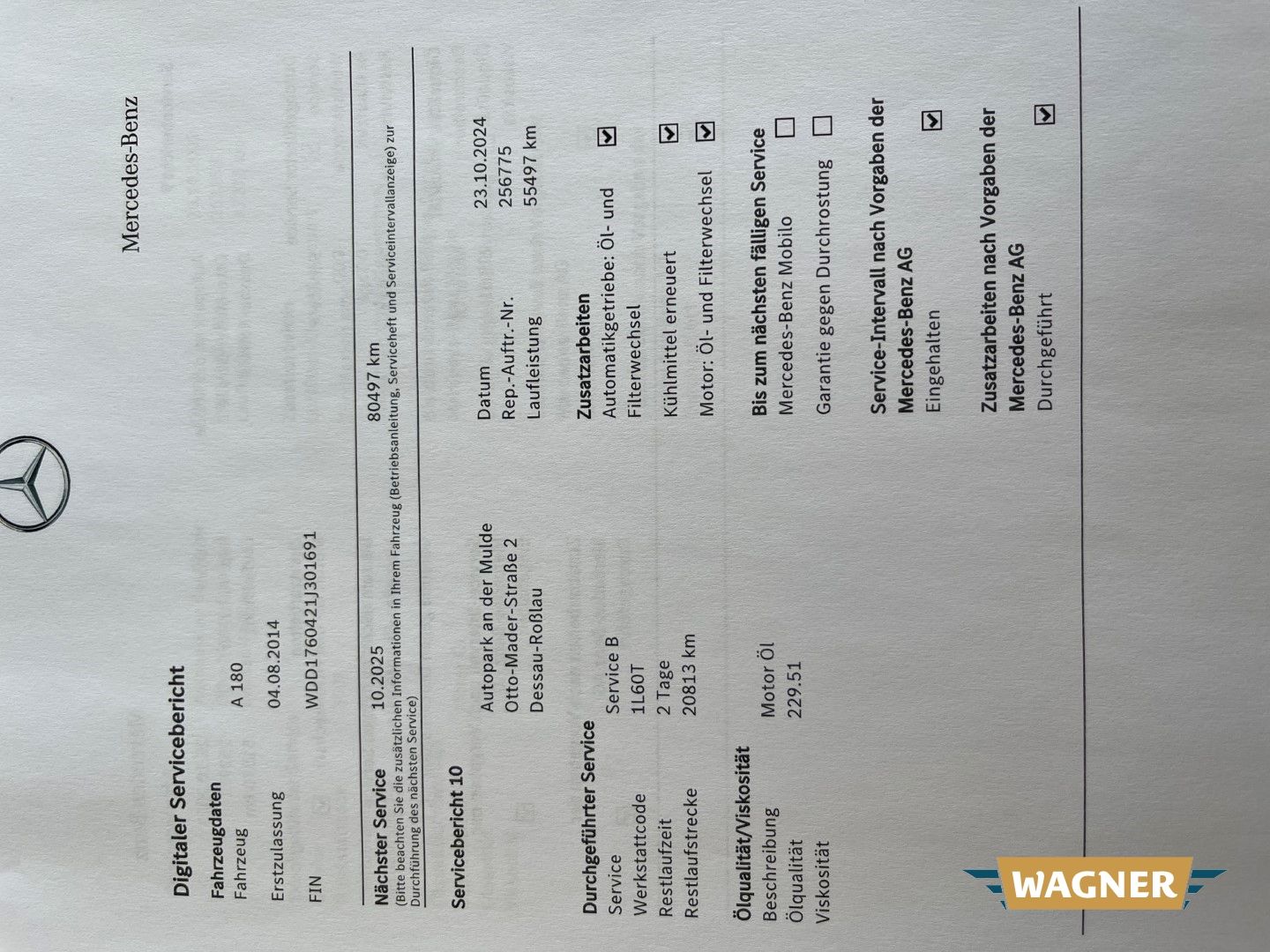 Fahrzeugabbildung Mercedes-Benz A 180 Urban BlueEfficiency SHZ Automatik