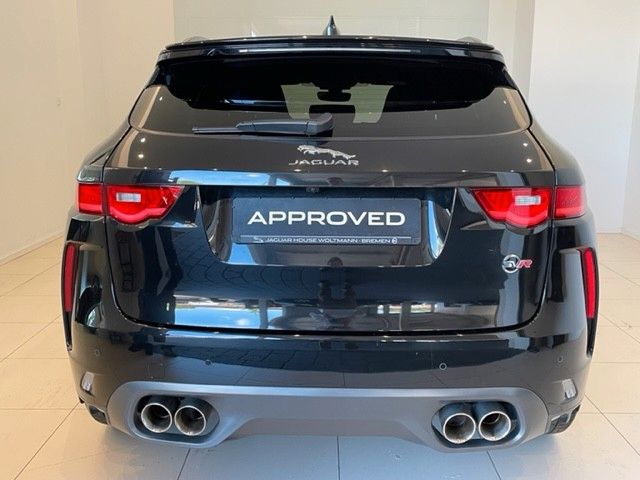 Fahrzeugabbildung Jaguar F-PACE P550 SVR AWD Panoramadach AHK elk. & 22"