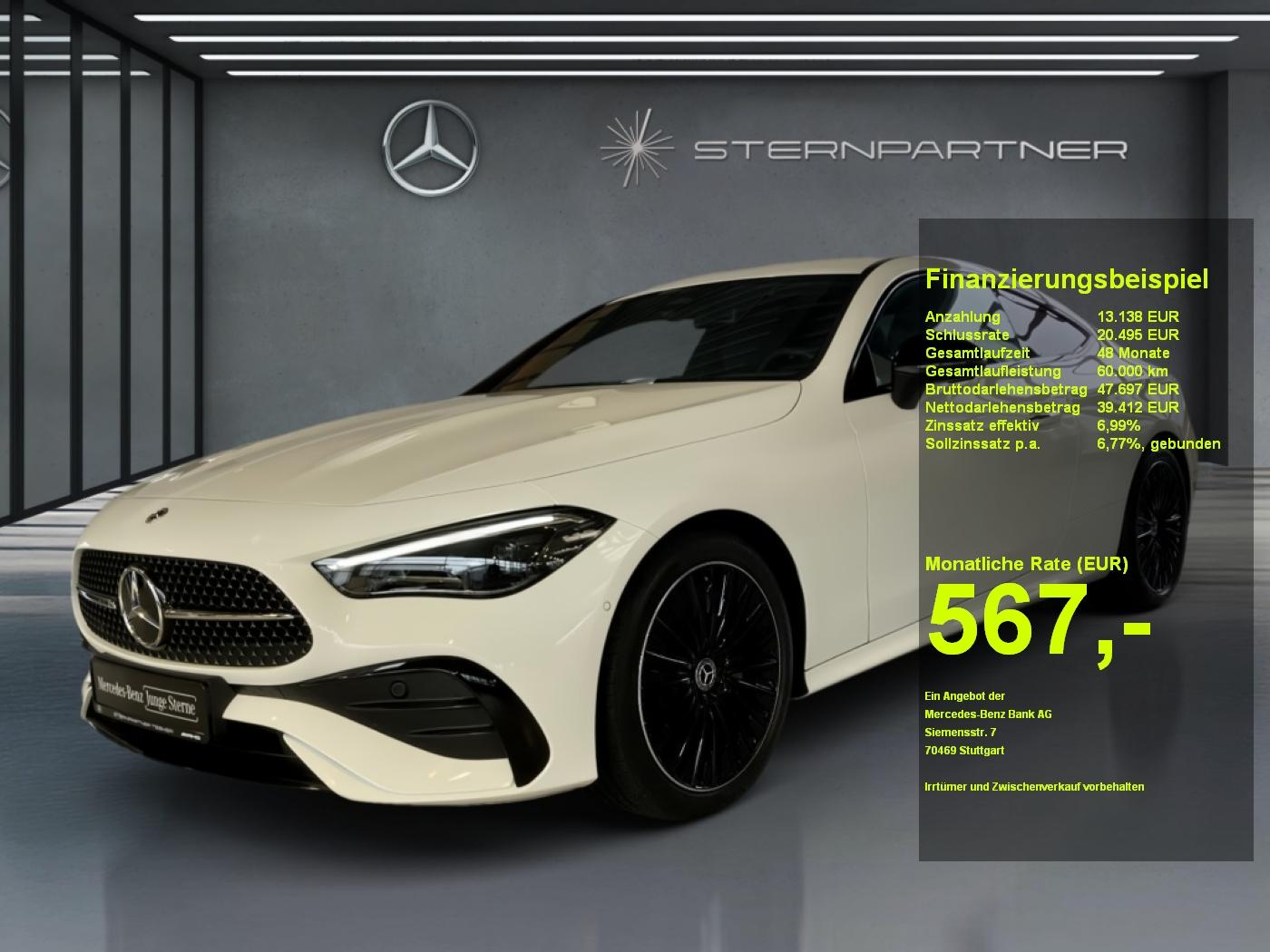 Mercedes-Benz CLE 300 4M AMG+MBUX+Memory+Night+Ambiente+KAMERA