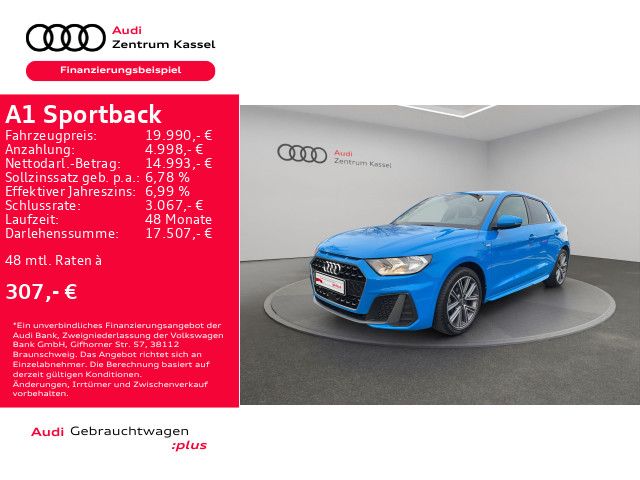 Audi A1 Sportback 25 TFSI S line LED PDC Klima